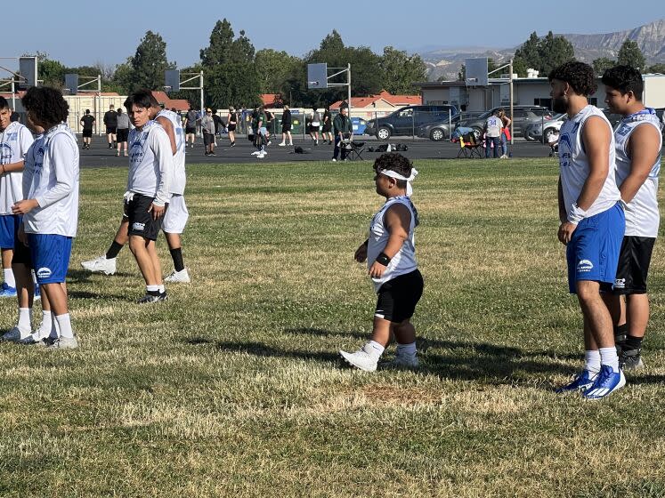 Senior Aiden Bankowski of Fillmore is a 4-foot-3, 115-pound defensive lineman offering a constant "positive influence."