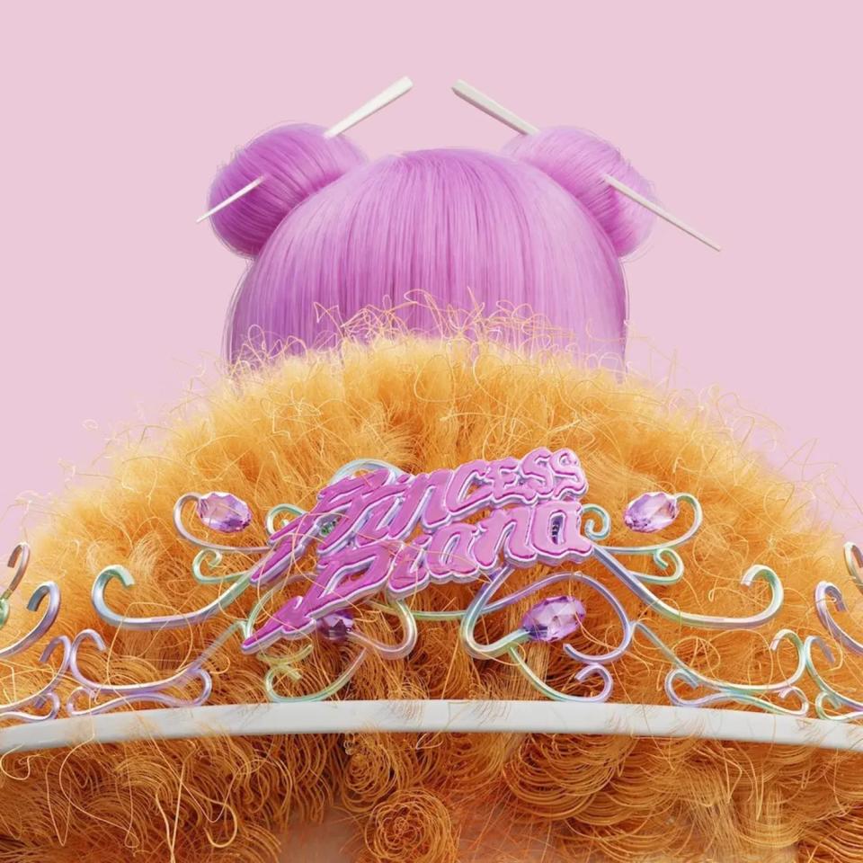 Ice Spice and Nicki Minaj “Princess Diana (Remix)” cover art
