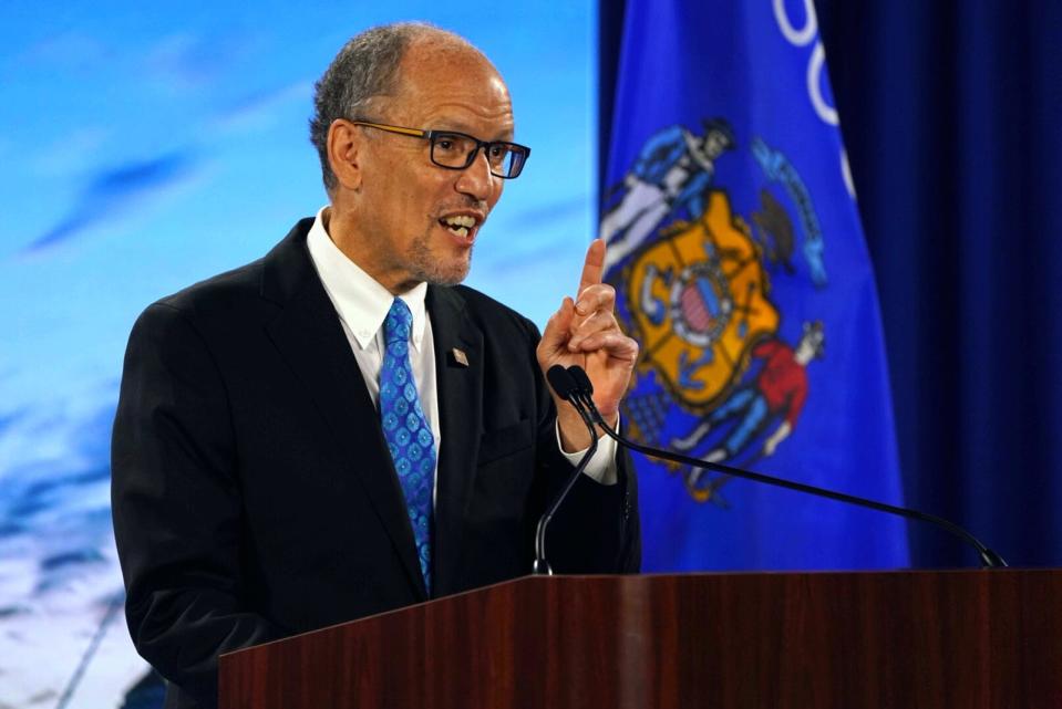 Tom Perez, a senior advisor to Biden, said the administration has made investments in small businesses.