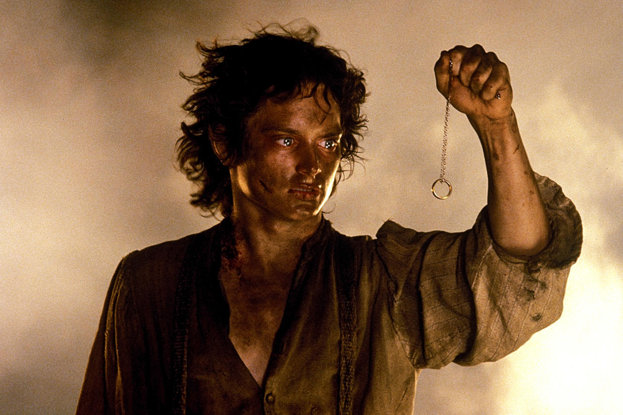 Frodo (Elijah Wood) faces Middle-earth’s greatest threat: the One Ring. (Photo: New Line/courtesy Everett Collection)