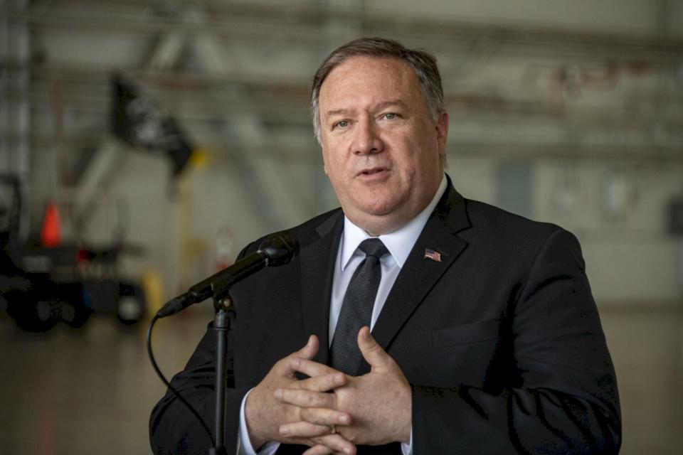 美國國務卿蓬佩奧(Mike Pompeo)。 (圖:美國國務院)