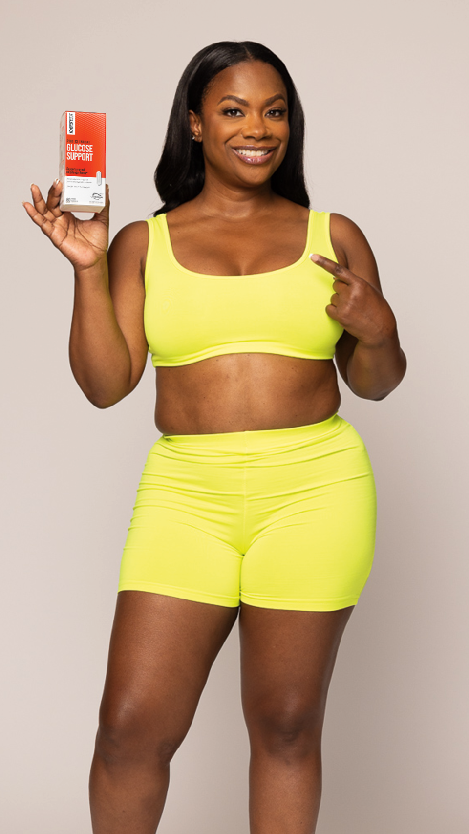 Kandi Burruss and her efforts to shed pounds will be fueled by the new Hydroxycut® family of  products, including Pro-Clinical Glucose Support and Berberine-DHB, available to the public starting in Q3 2024. Once complete and if successful, Burruss’s transformation is expected to be the emphasis of the Hydroxycut® 2024-25 ad campaign, launching in Q4 on national TV, OTT, OOH, digital and social media platforms.