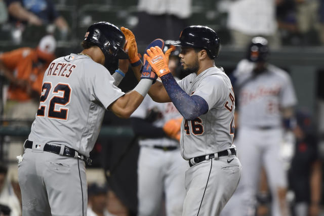 Detroit Tigers' Gregory Soto allows HR in All-Star Game