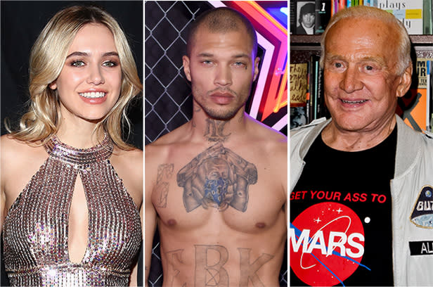 Delilah Belle Hamlin, Jeremy Meeks, and Buzz Aldrin strutted their stuff at NYFW.