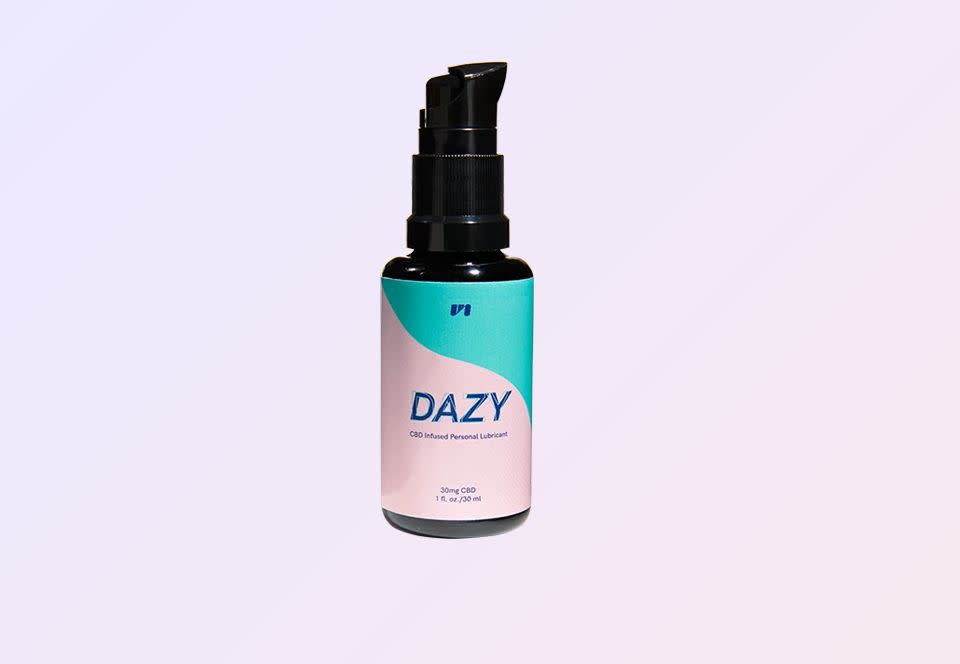 <a href="https://fave.co/32pm9fD" target="_blank" rel="noopener noreferrer"><strong>Unbound's Dazy CBD Lube</strong>﻿</a> is infused with 30-milligrams of CBD in a slippery water-based lubricant that'll take your next sheets session to new highs.&nbsp;