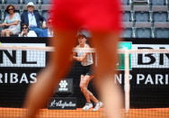 Tennis - WTA Premier 5 - Italian Open - Foro Italico, Rome, Italy - May 19, 2018 Ukraine's Elina Svitolina in action during her semi final match against Estonia's Anett Kontaveit REUTERS/Tony Gentile TPX IMAGES OF THE DAY