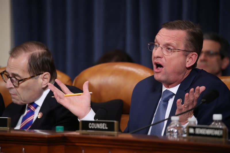 House Judiciary Committee holds hearing on Trump impeachment inquiry on Capitol Hill in Washington
