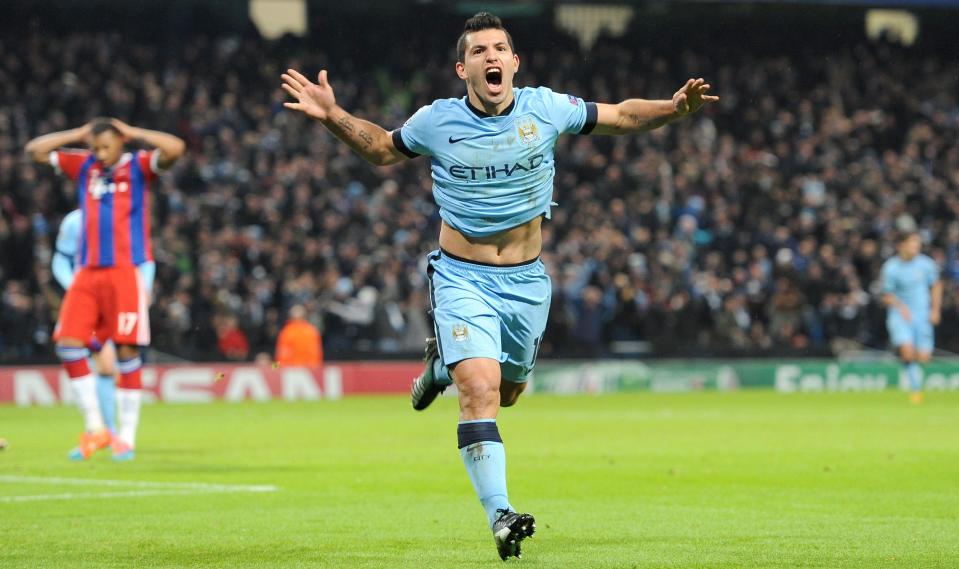 Sergio Aguero can afford to be rested thanks to the squad depth at the Etihad