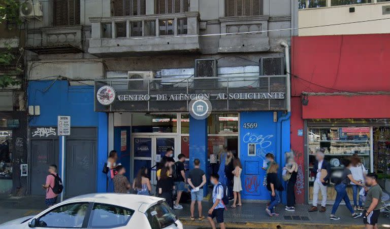 El Centro de Atención al Solicitante está en Palermo, sobre la Avenida Santa Fe