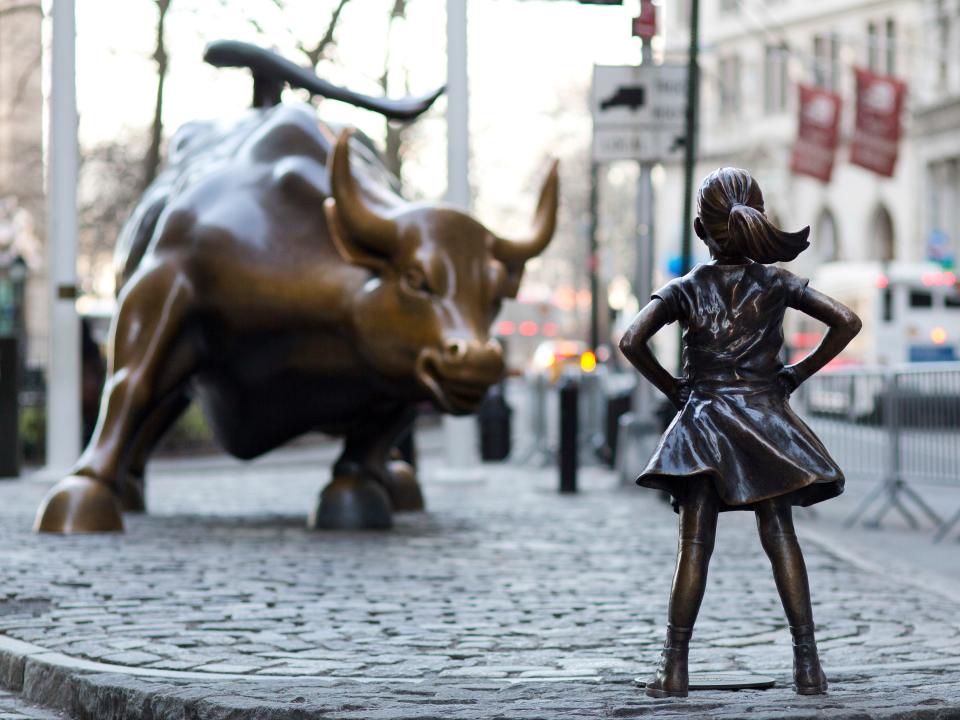 Fearless Girl Wall Street statue