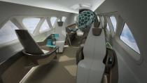 <b>LIFE</b><br>The LIFE interiors concept, by Almadesign, showcases an exclusive, high-tech private jet interior.