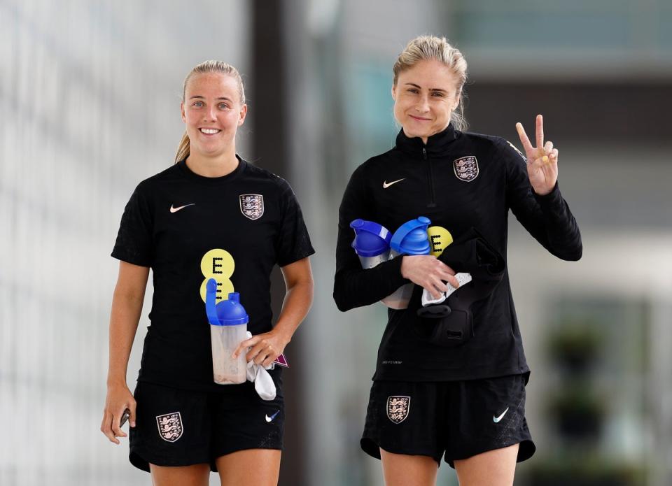 The Lionesses are unbeaten in 11 games since Wiegman replaced Phil Neville last September (The FA via Getty Images)