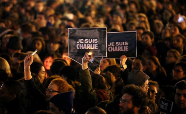 Global Reaction To The Terrorist Attack On French Newspaper Charlie Hebdo