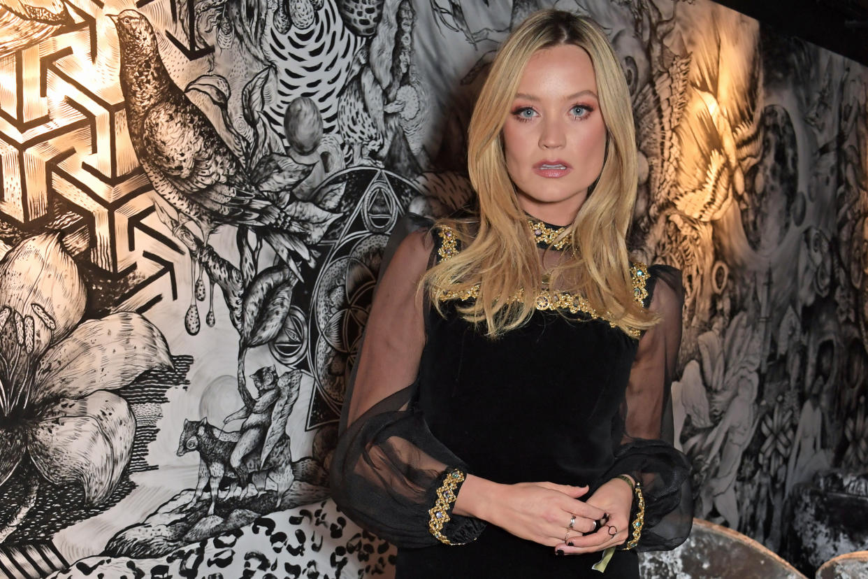 Laura Whitmore attends a private screening of "Fallen Dream" at The Mandrake Hotel on December 12, 2019 in London, England.  (Photo by David M. Benett/Dave Benett/Getty Images)