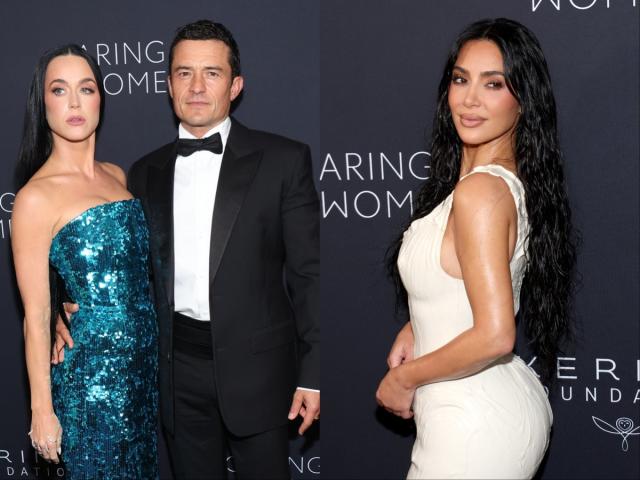 Katy Perry reacts to pH๏τo of Orlando Bloom seemingly checking out Kim  Kardashian