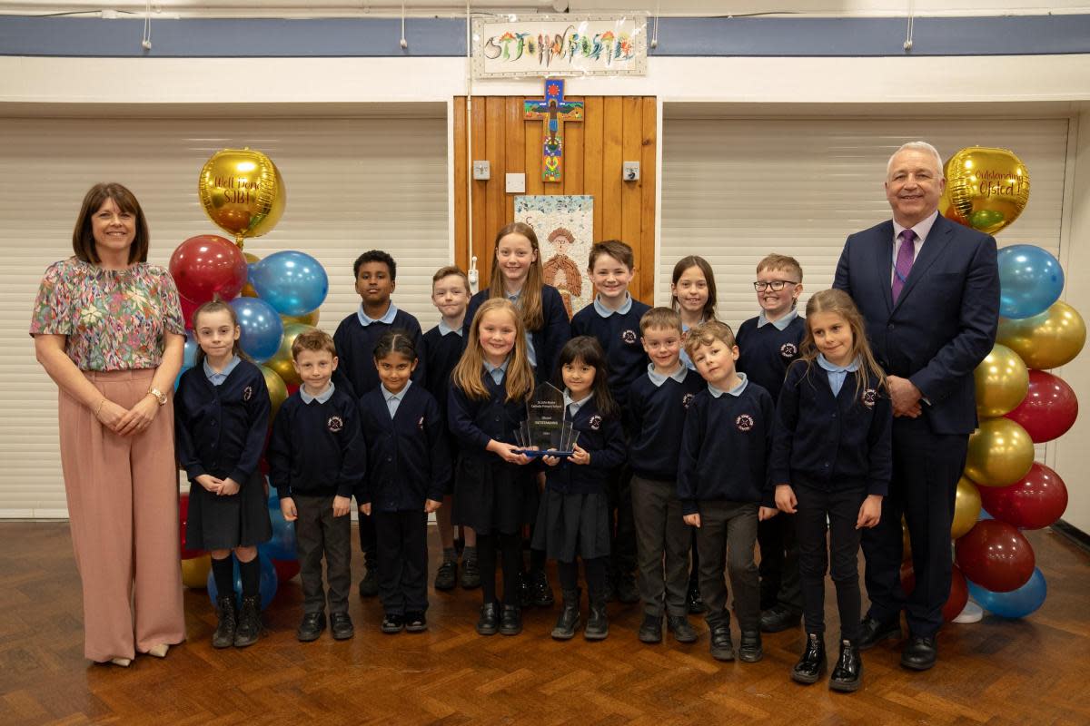 St John Boste Catholic Primary School in Oxclose, Washington <i>(Image: SCHOOL)</i>