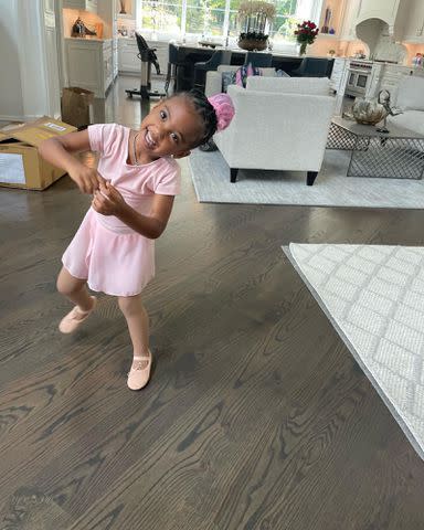 <p>Pilar Jhena McKinley Instagram</p> Pilar Jhena McKinley in her ballet costume in August 2022.