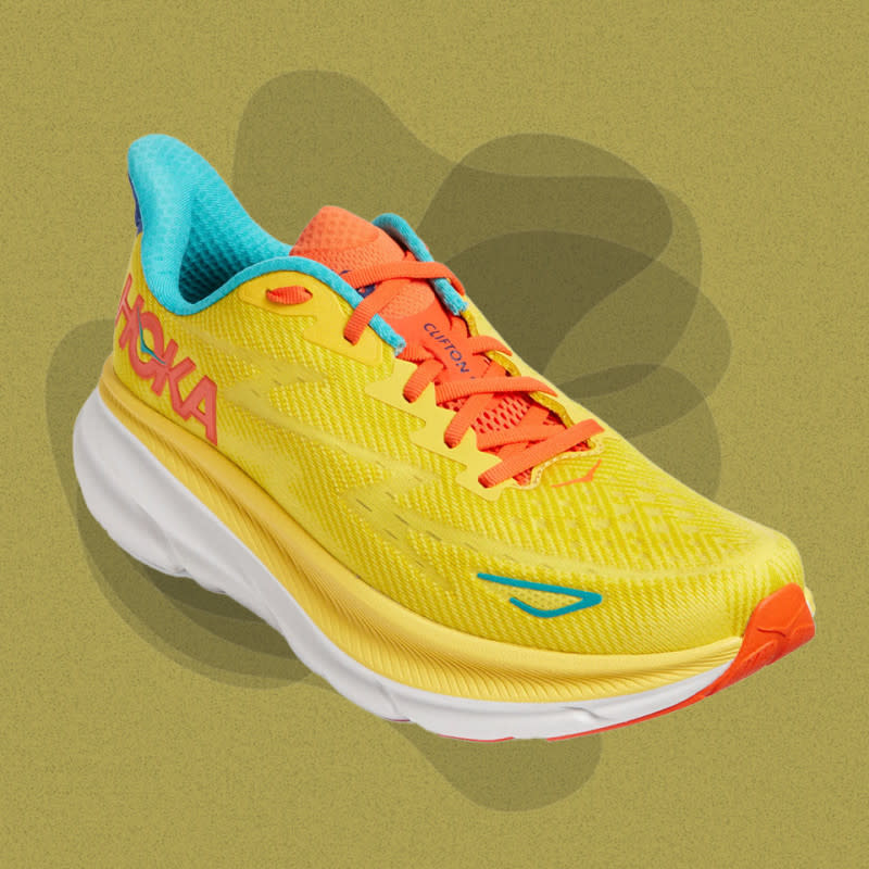 <p>Courtesy of Nordstrom</p><p>Despite their confusing monikers, On and Hoka have both made a name for themselves in the running sneaker world. But Hoka sets itself apart from the rest of the running world for its vibrant colors and extra-cushioned soles that provide all-day comfort. The Hoka Clifton has a highly cushioned sole but a low 5mm drop for a natural stride. It’s the ideal shoe for running miles and errands alike. Eye Catching colors include “Cloud Blue,” “Vibrant Orange,” and “Passion Fruit.”</p><p>[$145; <a href="https://click.linksynergy.com/deeplink?id=b8woVWHCa*0&mid=1237&u1=mj-bestmenssneakers-jzavaleta-0923-update&murl=https%3A%2F%2Fwww.nordstrom.com%2Fs%2Fclifton-9-running-shoe-men%2F7039917" rel="nofollow noopener" target="_blank" data-ylk="slk:nordstrom.com;elm:context_link;itc:0;sec:content-canvas" class="link ">nordstrom.com</a>]</p>