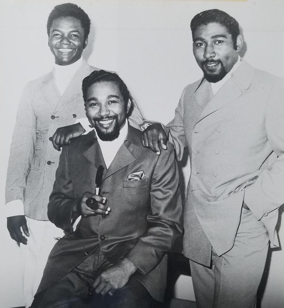 Motown writing-production team Holland-Dozier-Holland. From left: Lamont Dozier, Eddie Holland, Brian Holland.