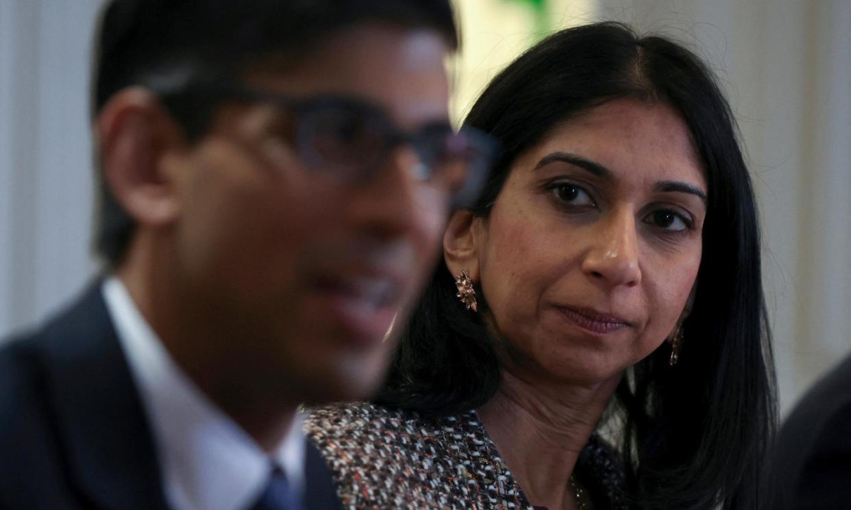 <span>Suella Braverman has her fans, but some Tory MPs worry about her judgment and taste for controversy.</span><span>Photograph: Phil Noble/AP</span>