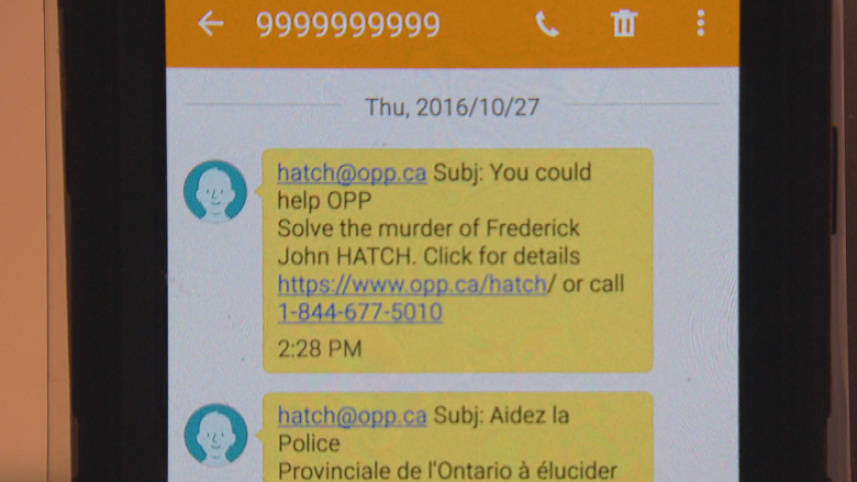 Police mass texting to public in murder investigation raises privacy fears