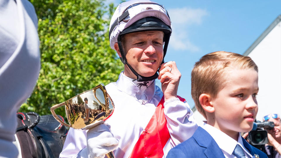 Kerrin McEvoy will jockey Waller's top-rated horse Finche. 