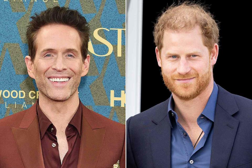 <p>Gregg DeGuire/Variety via Getty; P van Katwijk/Getty</p> Glenn Howerton and Prince Harry