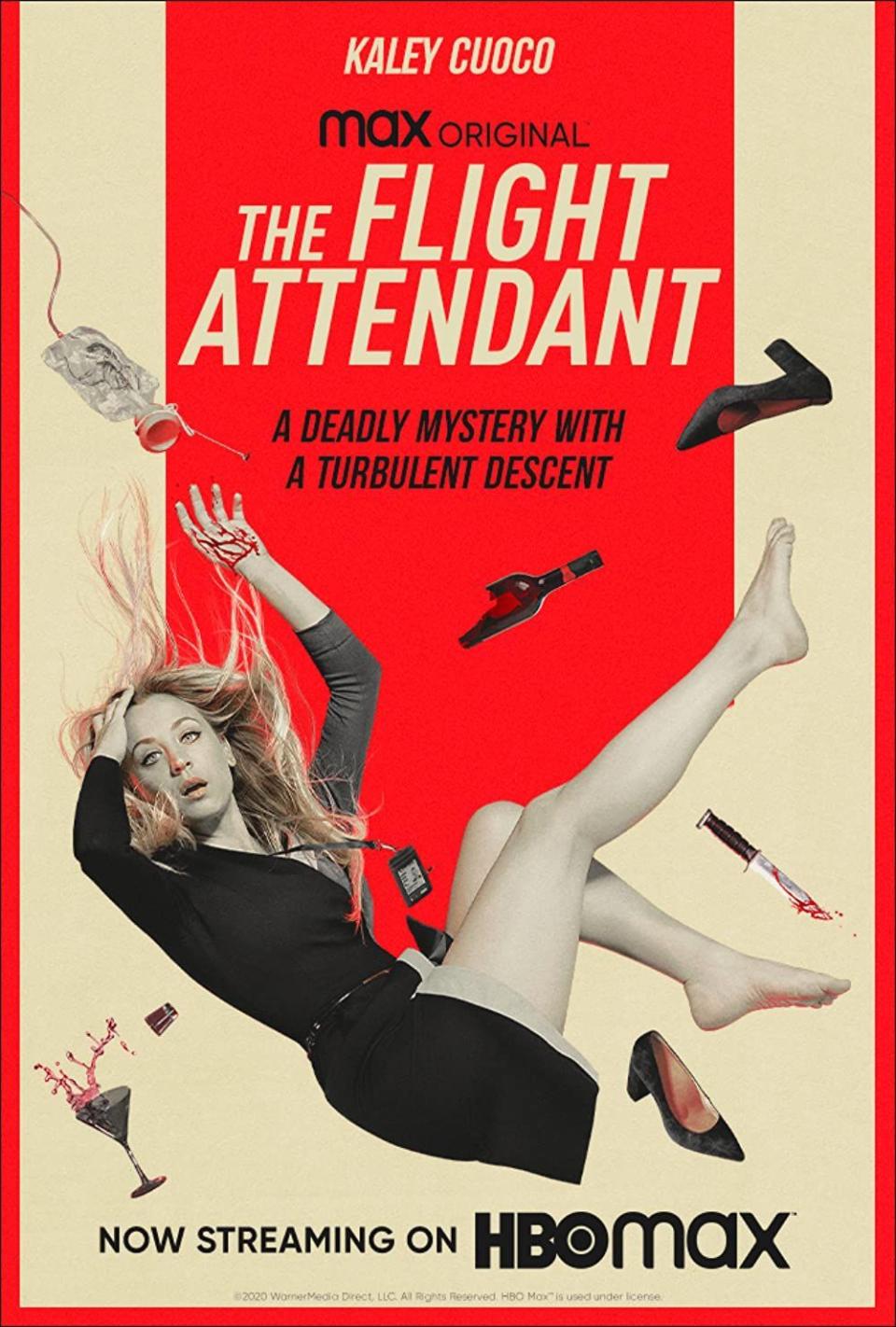 <p>'The Flight Attendant'</p><p><a href="https://go.redirectingat.com?id=74968X1596630&url=https%3A%2F%2Fwww.hbomax.com%2F&sref=https%3A%2F%2Fwww.womenshealthmag.com%2Flife%2Fa42490289%2Fgolden-globes-2023-big-bang-theory-kaley-cuoco%2F" rel="nofollow noopener" target="_blank" data-ylk="slk:Shop Now;elm:context_link;itc:0;sec:content-canvas" class="link ">Shop Now</a></p>