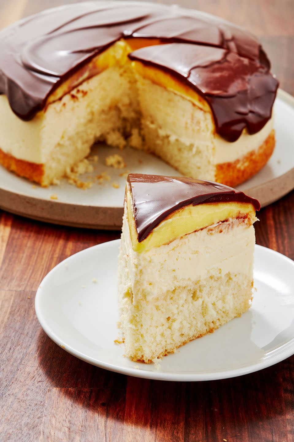 Boston Cream Cheesecake