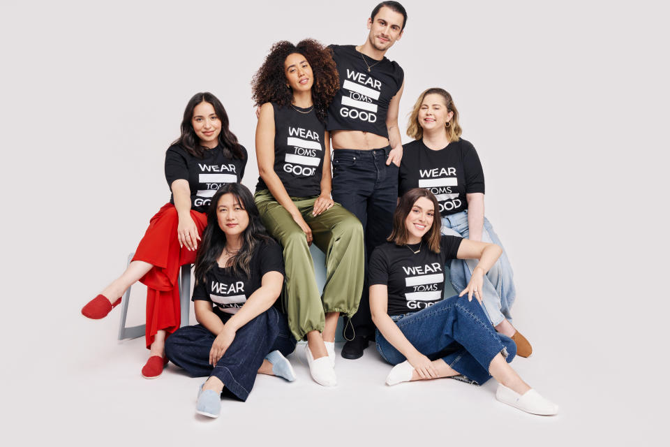Toms launches spring 2024 "Wear Good" campaign.