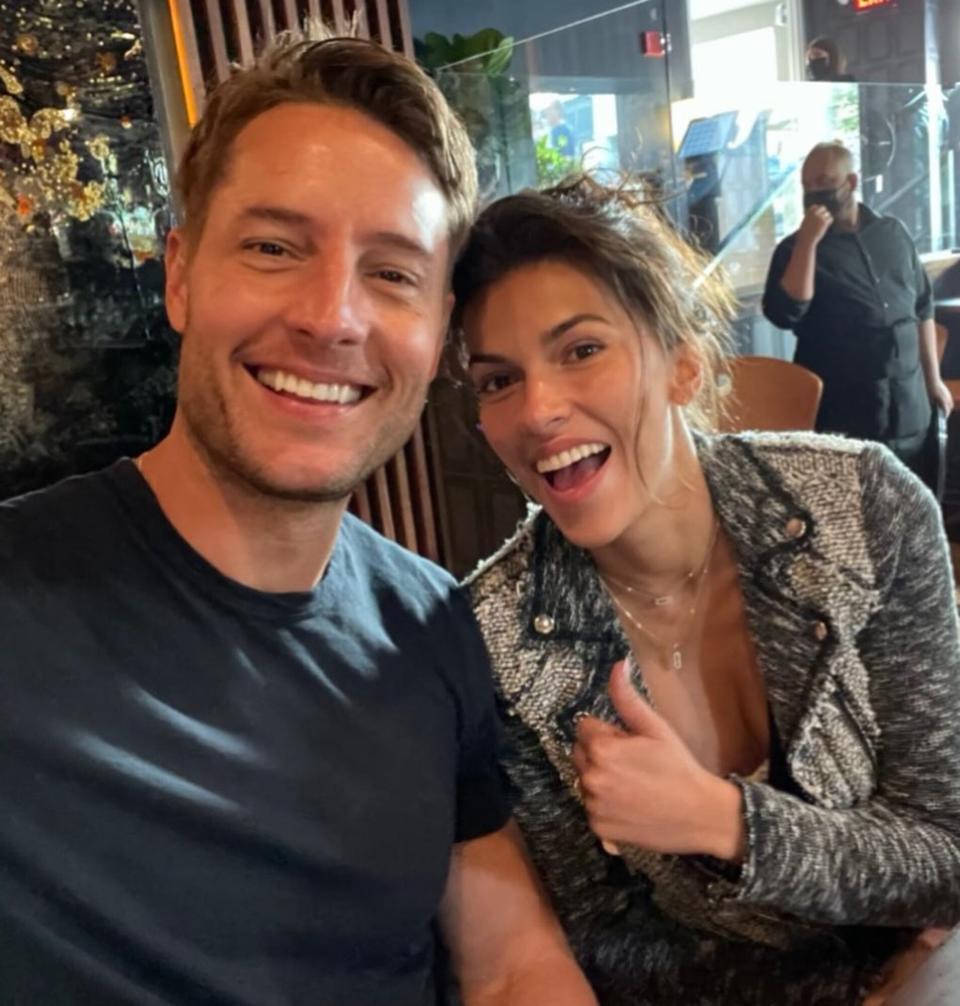 Justin Hartley ans Sofia Pernas