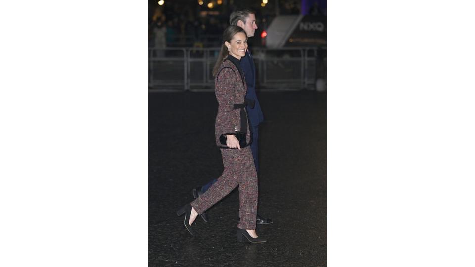 Pippa Middleton and husband James Matthews at carol concert