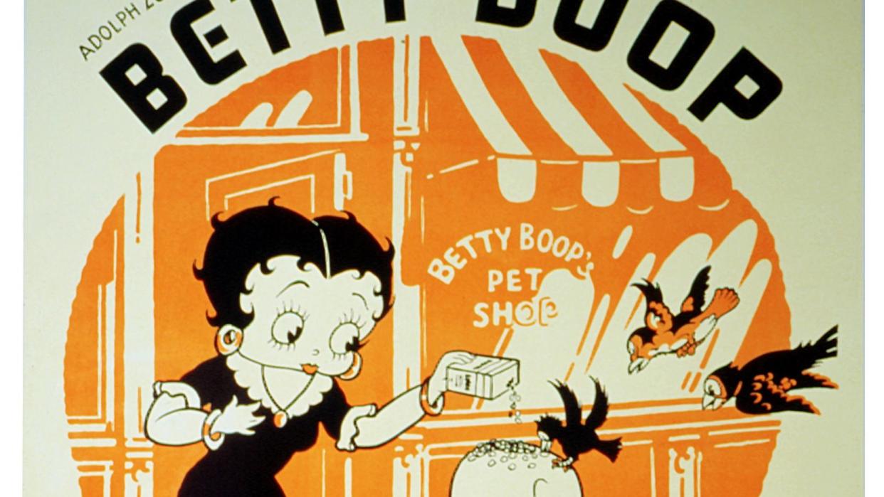 betty boop, poster, henry, poster art, 1930s photo by lmpc via getty images