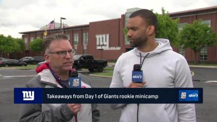 All you need to know from Day 1 of the 2024 Giants rookie camp