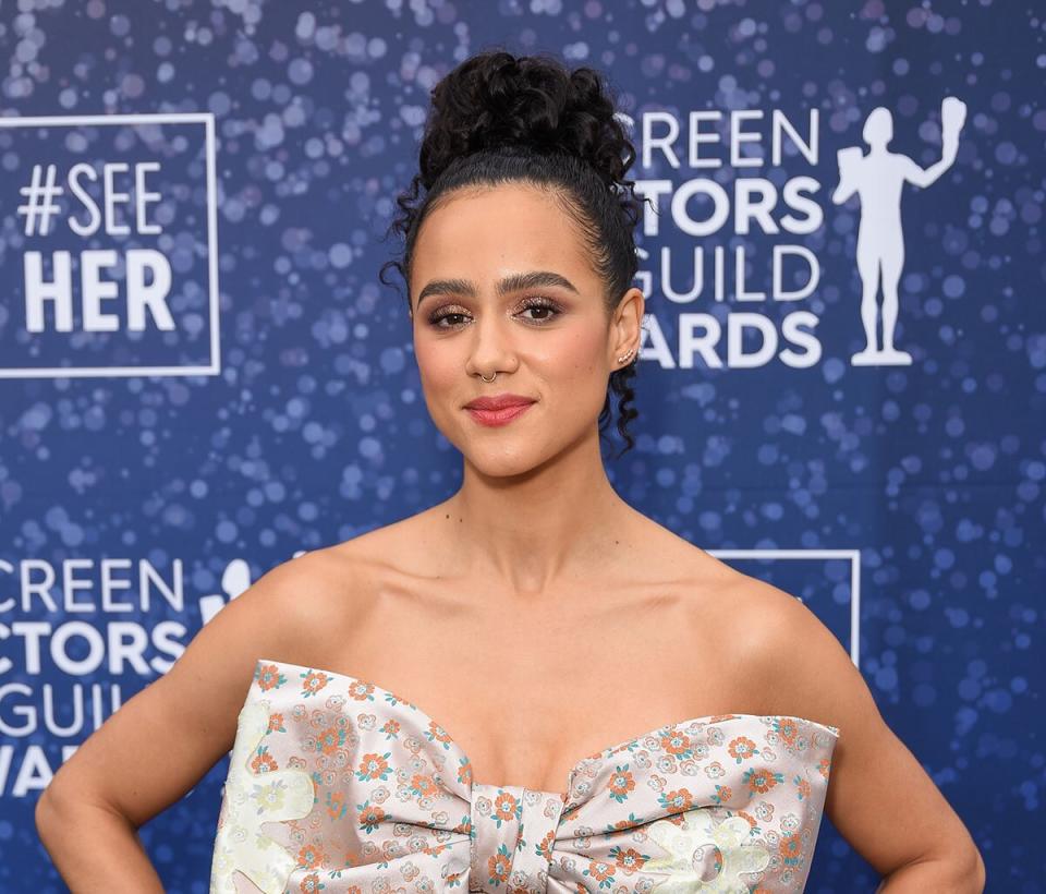 Nathalie Emmanuel's Rosy Glow 