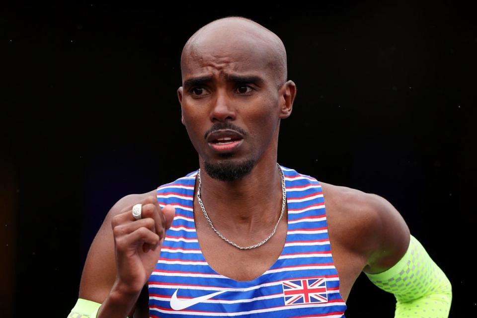 Mo Farah will be part of The Big Half this year in what will be his last London race  (Getty Images)