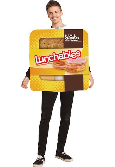 10) Adult Kraft Lunchables Costume