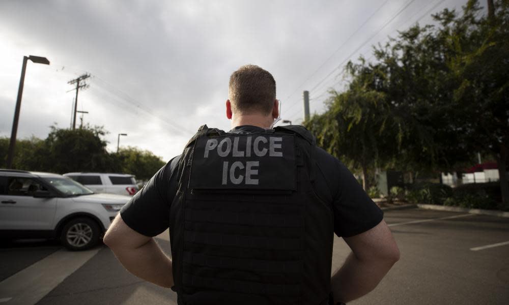 <span>Photograph: Gregory Bull/AP</span>