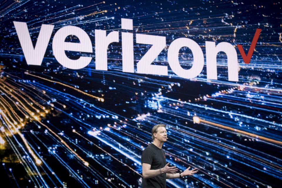 Hans Vestberg, Chairman and CEO of Verizon Communications Inc. (David Paul Morris/Bloomberg via Getty Images)