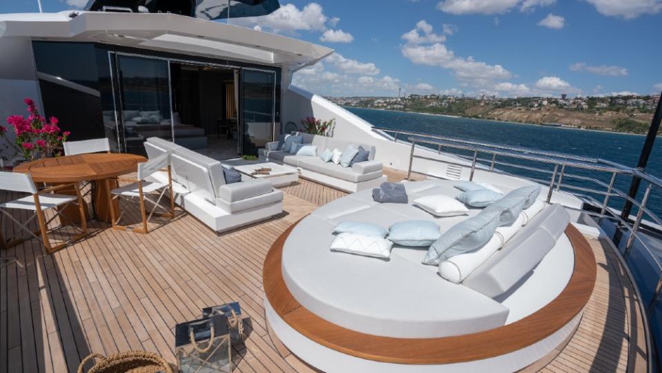 The 256-foot Tatiana is one of the best yachts to come out of Turkey ever.