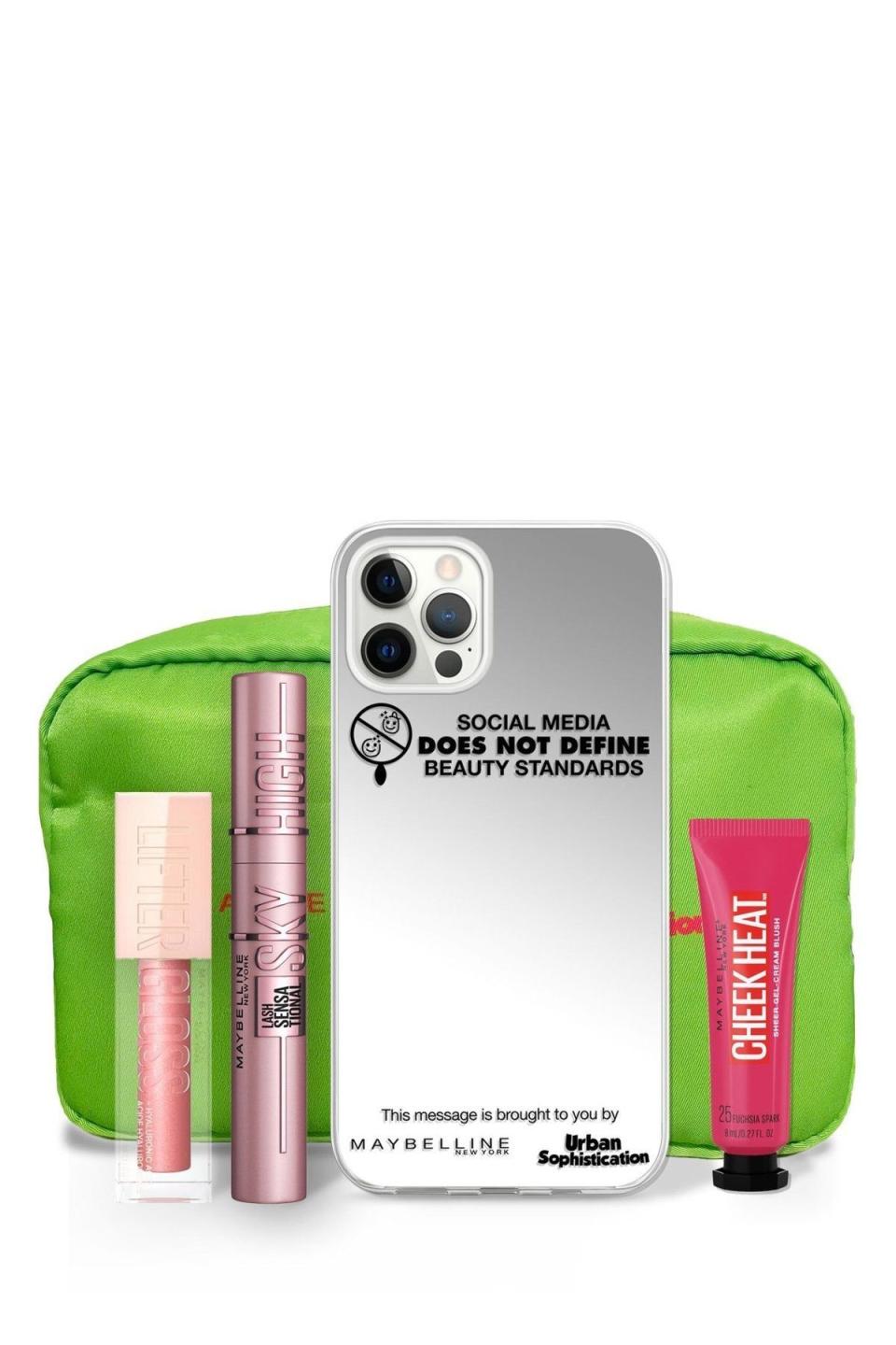 iPhone Case and Makeup Bundle