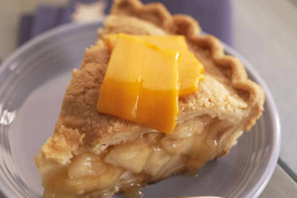 Apple pie should always have cheese on top.