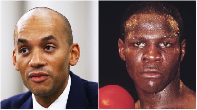 <strong>Chuka Umunna and Chris Eubank.</strong> (Photo: PA Images via Getty Images/Reuters)