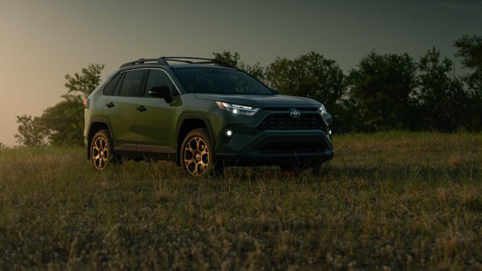 View Photos of the 2024 Toyota RAV4 Hybrid Woodland Yahoo Sport