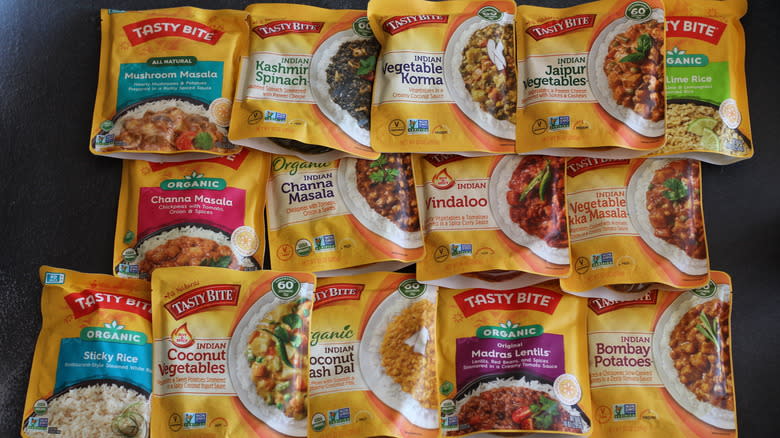 Tasty Bite meal packets