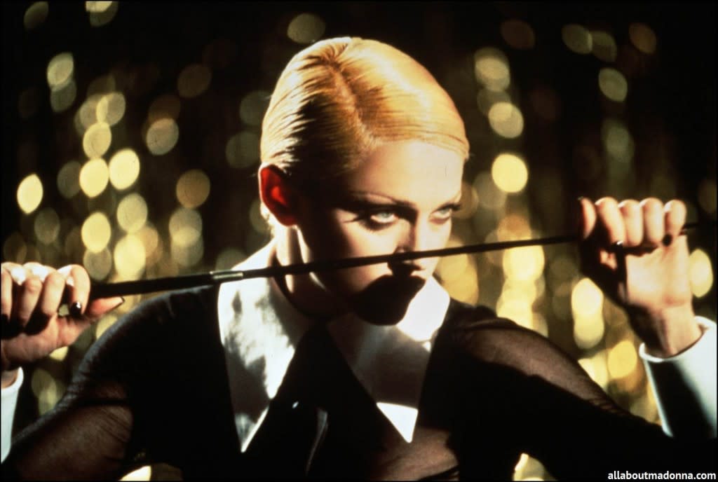 Madonna’s “Erotica” video. (Photo: Warner Bros.)