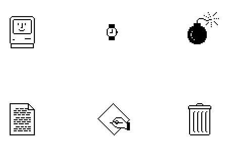 Susan Kare icons