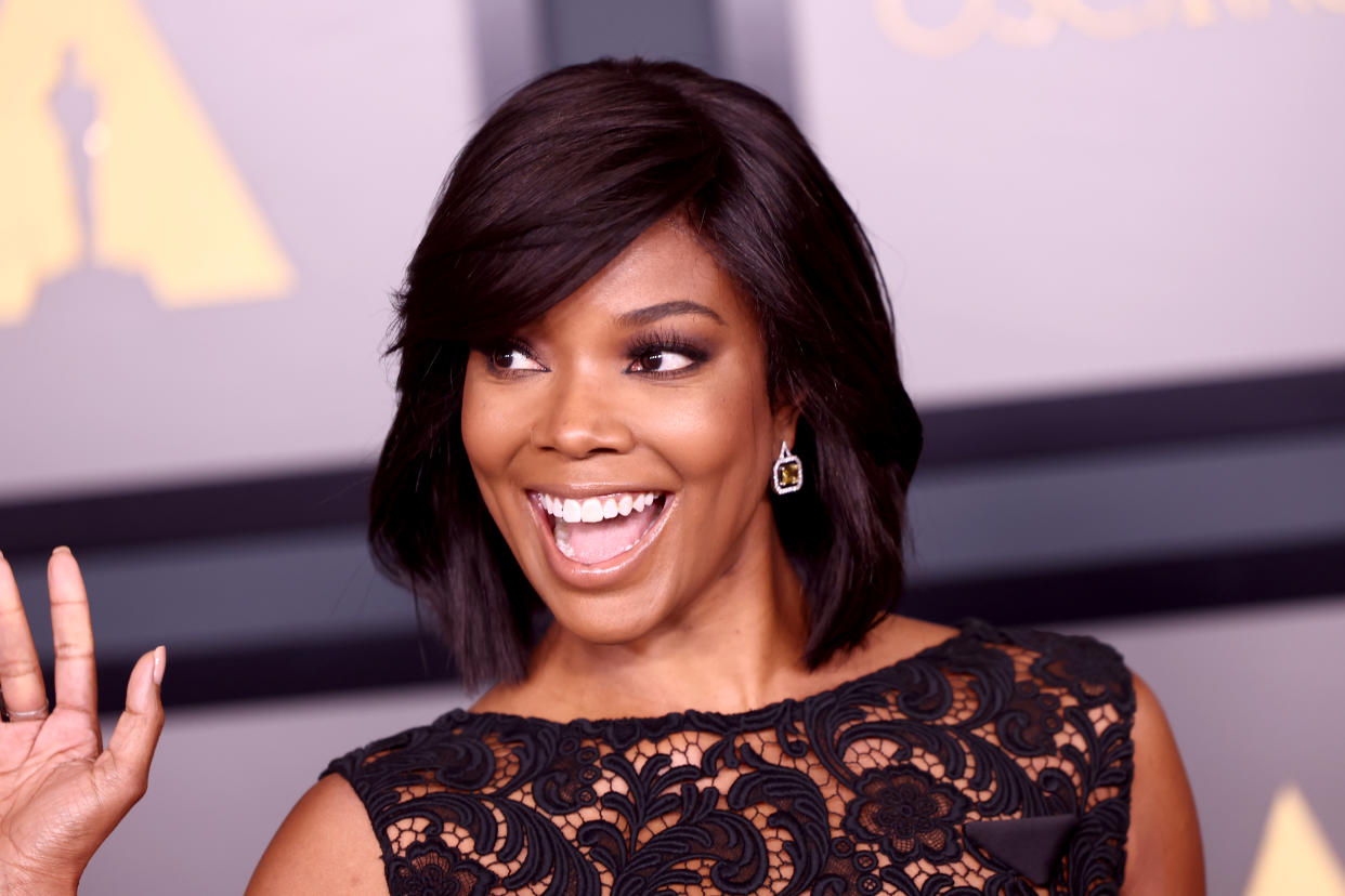 LOS ANGELES, CALIFORNIA - NOVEMBER 19: Gabrielle Union attends the Academy of Motion Picture Arts and Sciences 13th Governors Awards at Fairmont Century Plaza on November 19, 2022 in Los Angeles, California. (Photo by Emma McIntyre/WireImage)