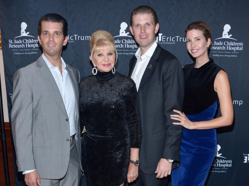 ivana trump kids ivanka eric donald