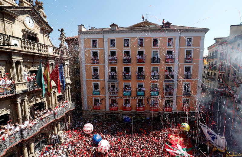 FILE PHOTO: San Fermin festival in Pamplona